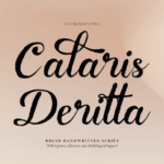 Calaris Deritta Font - Featured Image