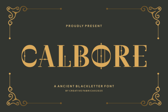 Calbore Font - Featured Image