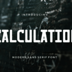 Calculation Font - Featured Image