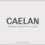 Calean Family Font - Featured Image