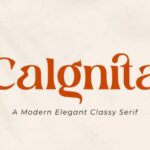 Calgnita Font - Featured Image