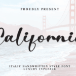 California Font - Featured Image