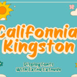 California Kingston Font - Featured Image