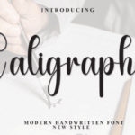 Caligraphy Font - Featured Image