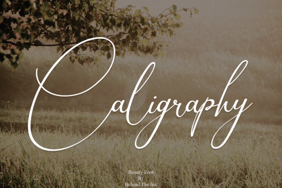 Caligraphy Font - Featured Image