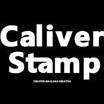 Caliver Stamp Font - Featured Image