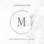 Calla Monogram Font - Featured Image