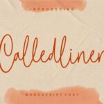 Calledliner Font - Featured Image