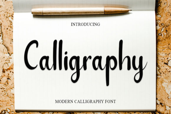 Calligraphy Font - Featured Image