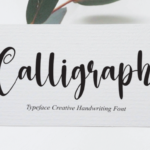 Calligraphy Font - Featured Image