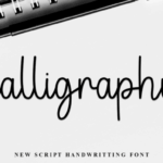 Calligraphy Font - Featured Image