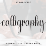 Calligraphy Font - Featured Image