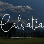 Calsatia Font - Featured Image