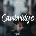 Cambridge Font - Featured Image