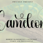 Cameleon Font - Featured Image
