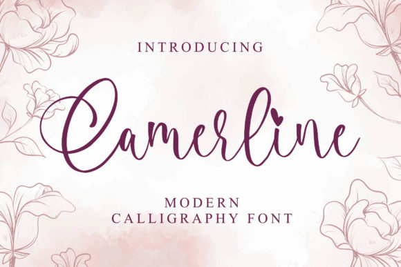 Camerline Font - Featured Image