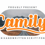 Camily Font - Featured Image