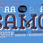 Camo Font - Featured Image