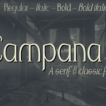 Campana Font - Featured Image