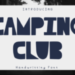 Camping Club Font - Featured Image