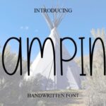 Camping Font - Featured Image