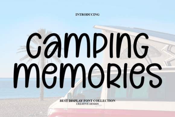 Camping Memories Font - Featured Image