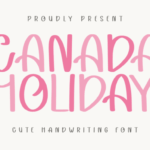 Canada Holiday Font - Featured Image