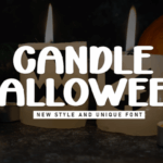 Candle Halloween Font - Featured Image