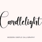Candlelight Font - Featured Image