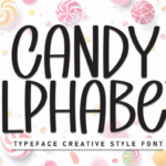 Candy Alphabet Font - Featured Image