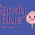 Candy Blue Font - Featured Image