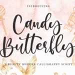 Candy Butterfly Font - Featured Image