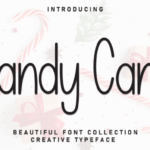 Candy Cane Font - Featured Image