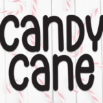 Candy Cane Font - Featured Image