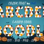 Candy Corn Font - Featured Image