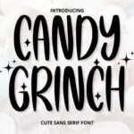 Candy Grinch Font - Featured Image