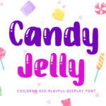 Candy Jelly Playful Display Font - Featured Image