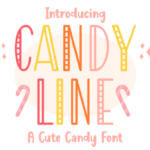 Candy Line Font - Featured Image