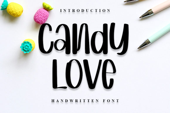 Candy Love Font - Featured Image