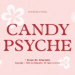 Candy Psyche Font - Featured Image
