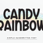 Candy Rainbow Font - Featured Image
