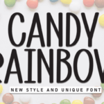 Candy Rainbow Font - Featured Image