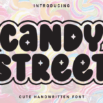 Candy Street Font - Featured Image