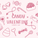 Candy Valentine Font - Featured Image
