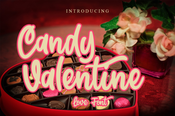 Candy Valentine Font - Featured Image