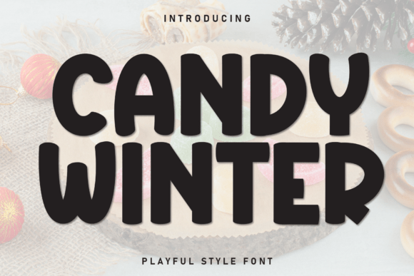 Candy Winter Font - Featured Image