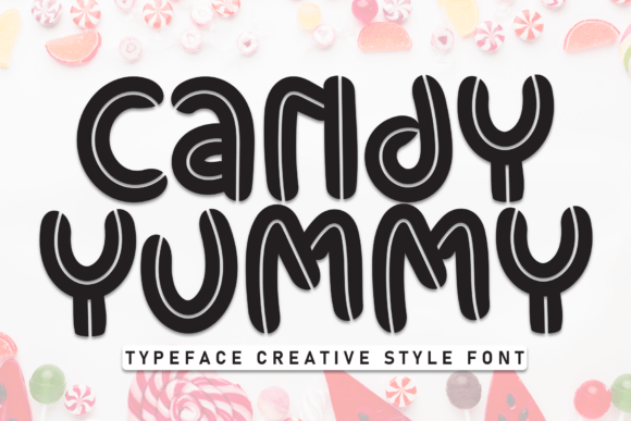 Candy Yummy Font - Featured Image