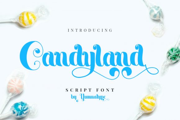 Candyland Font - Featured Image