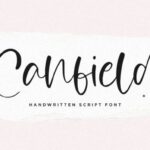 Canfiled Font - Featured Image