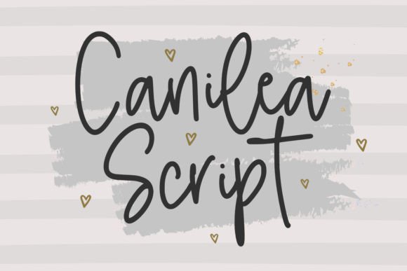 Canilea Script Font - Featured Image